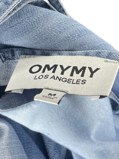 Mono Omymy Cutout Jeans Azul-Talla S