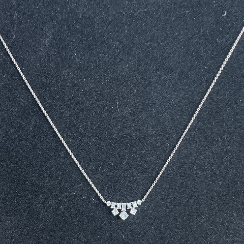 Collar Eliot Danori Zircon Plateado-Talla U