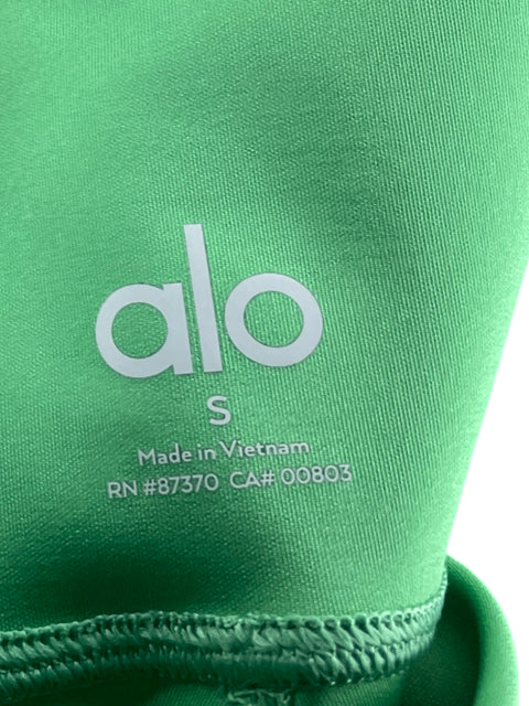 Set Alo Top Pantalón Verde-Talla S