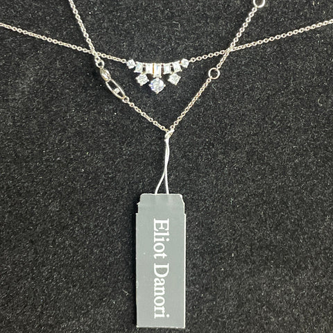 Collar Eliot Danori Zircon Plateado-Talla U