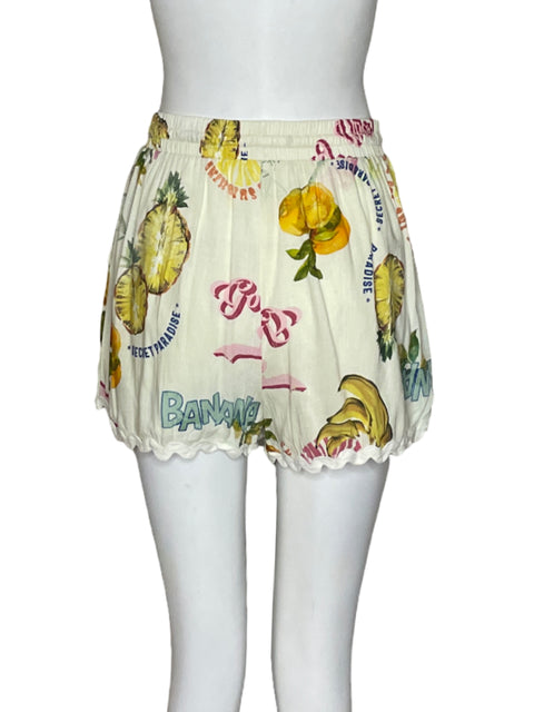 Short SugarLips Frutas Blancos-Talla S