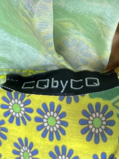 Top CQ By CQ Floral Verde-Talla M