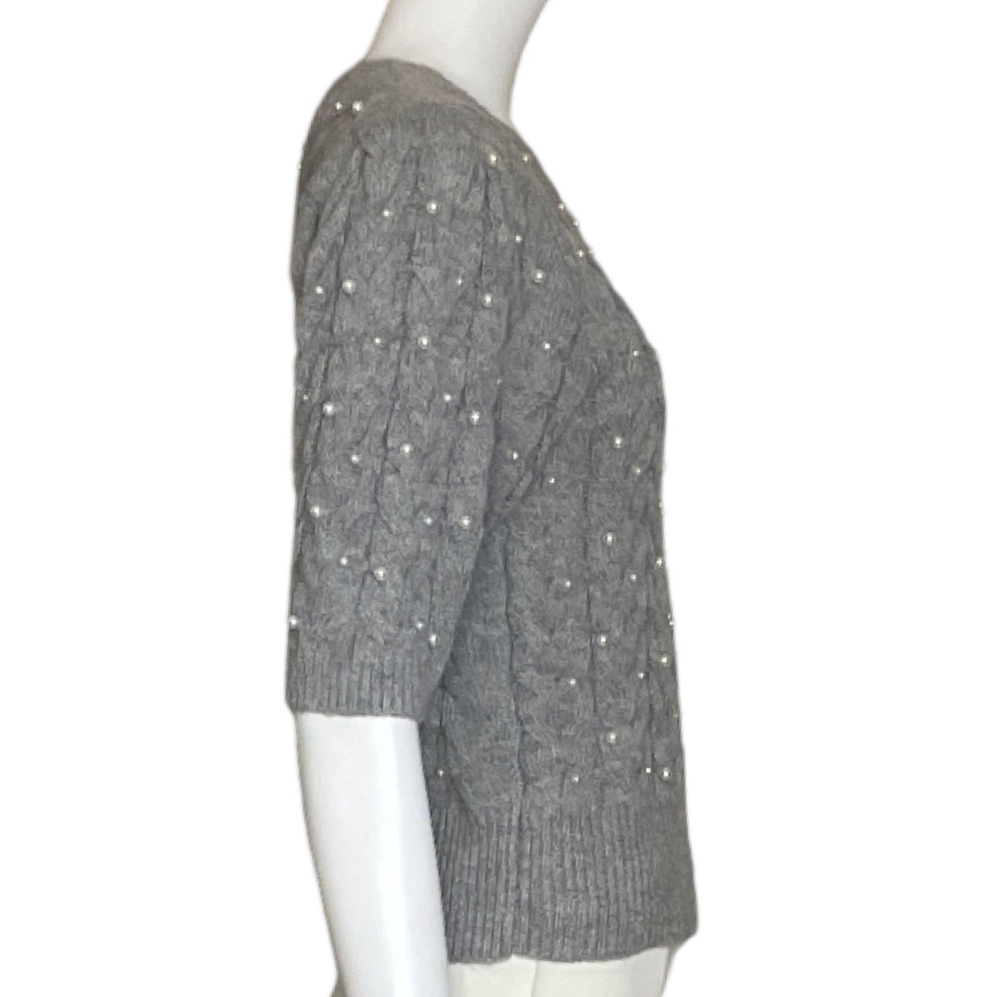 Sweater ZARA Perlas Gris - Talla M