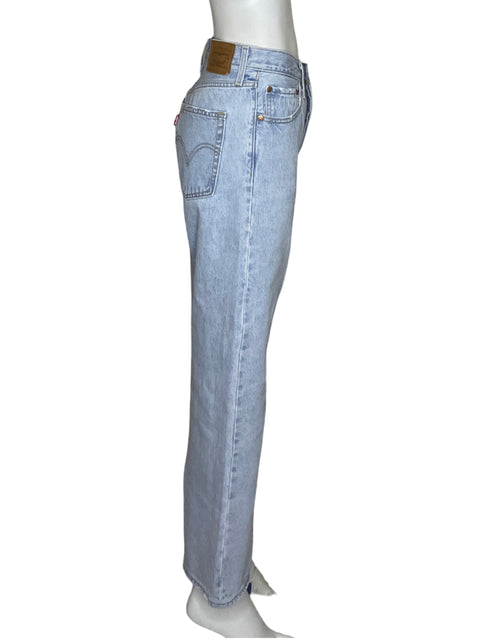 Pantalón Levis Ribcage Jeans Azul-Talla 27