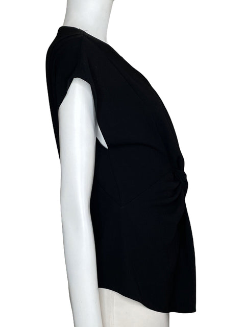 Top Zara Nudo Sin Mangas Negro-Talla S