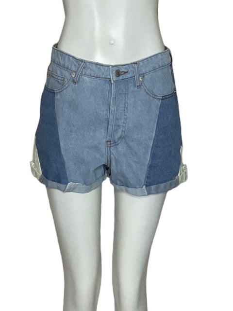 Short The Label Bicolor jeans Azul-Talla S