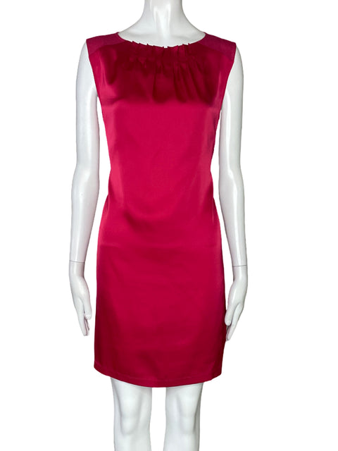 Vestido Stile Benetton Fluido Mini Rosado-Talla S