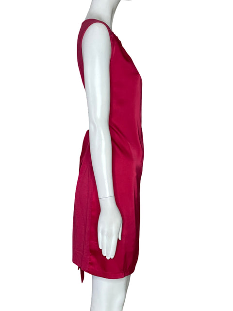 Vestido Stile Benetton Fluido Mini Rosado-Talla S