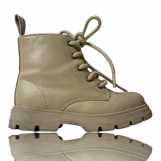 Calzado Zara Botas Beige-Talla 23