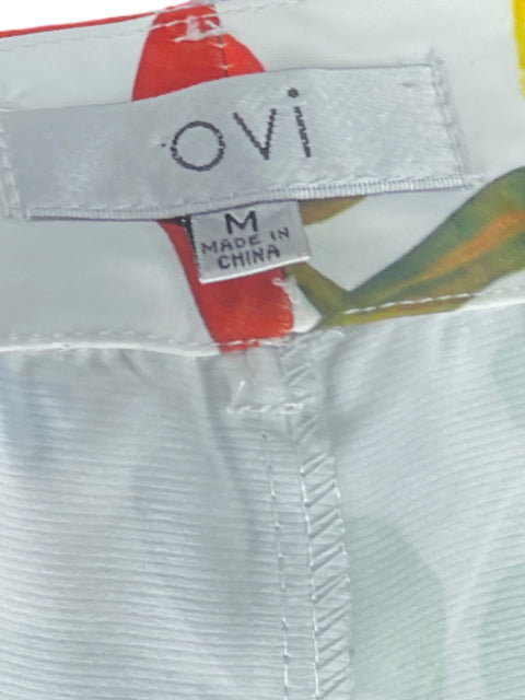 Short OVI Estampado Blanco-Talla M