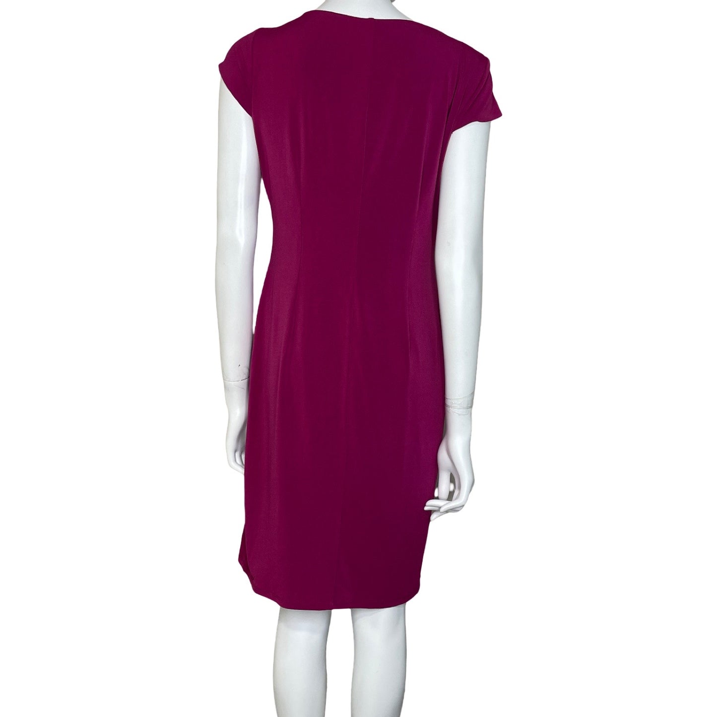 Vestido New York Drapiado Rosado-Talla-8