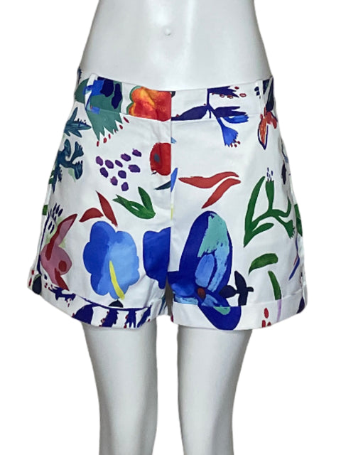 Short OVI Estampado Blanco-Talla M