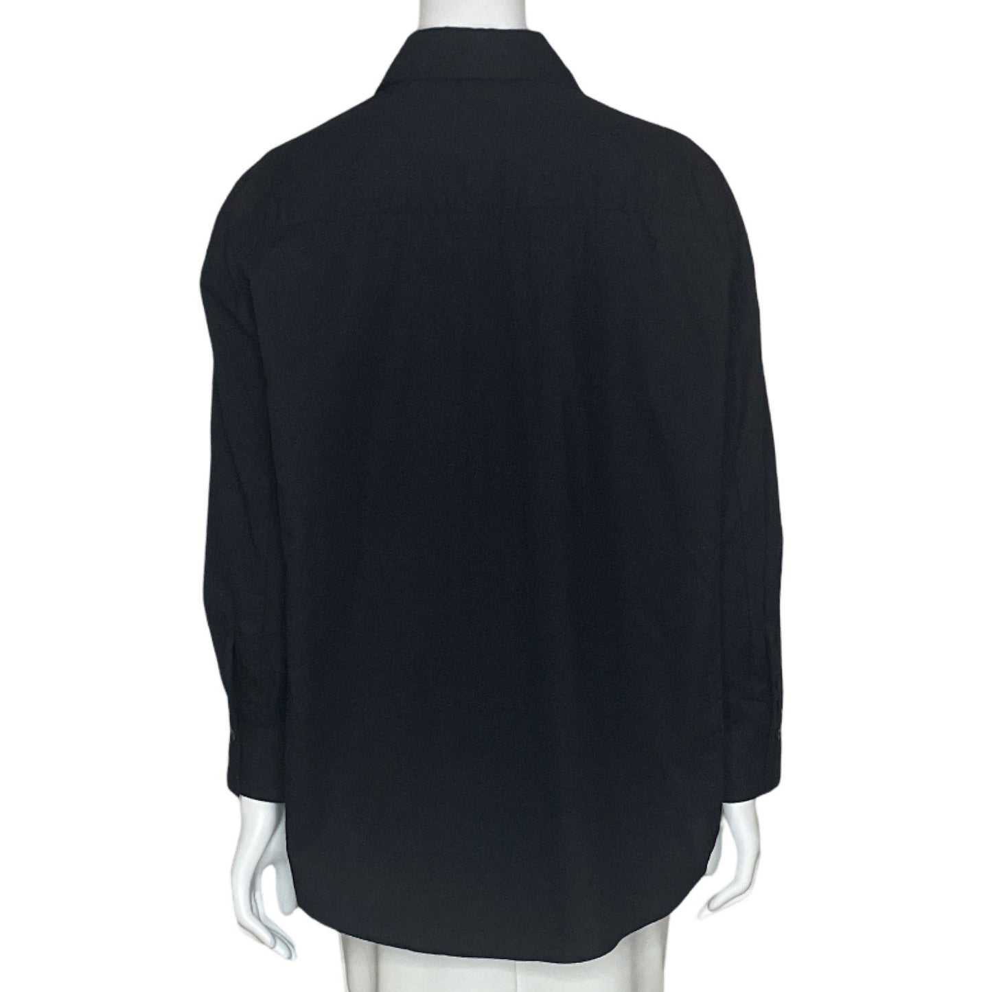 Camisa Zara Tachas Negro - Talla XS