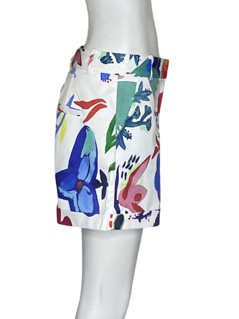 Short OVI Estampado Blanco-Talla M