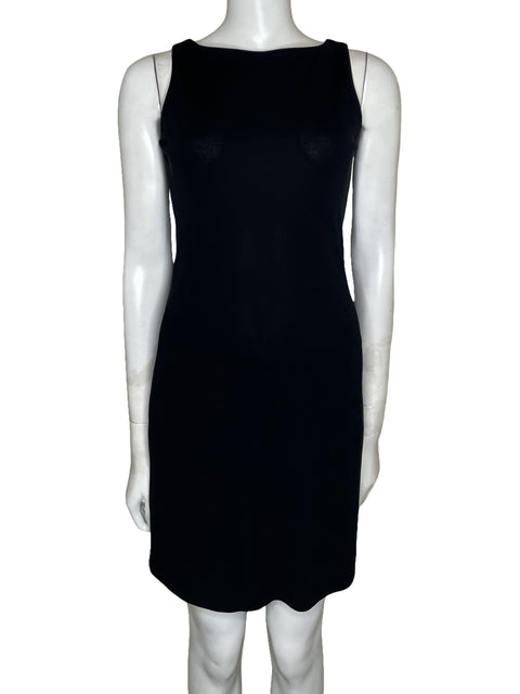 Vestido NY & CO Sin Mangas Negro-Talla XS