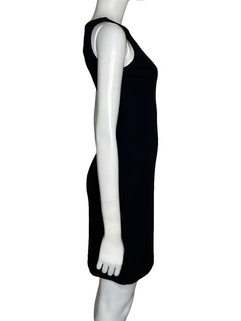 Vestido NY & CO Sin Mangas Negro-Talla XS