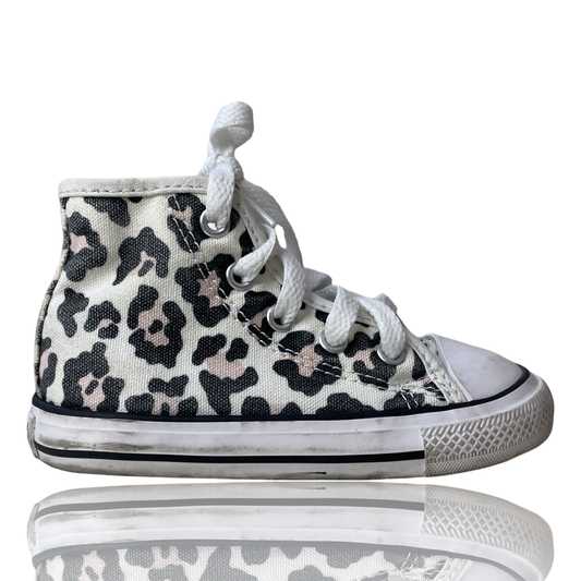 Calzado Converse Chuck Taylor Animal Print 
Blanco-Talla 23