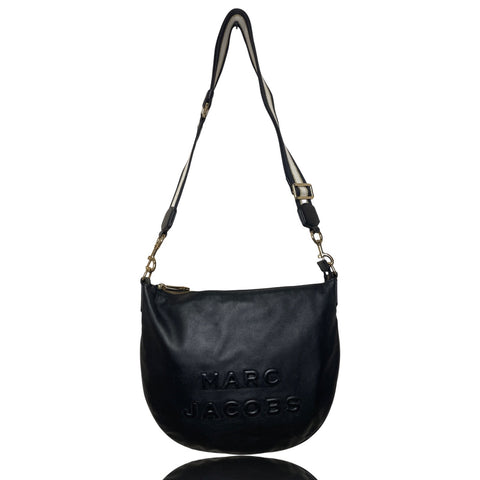 * Cartera Marc Jacobs The Flash Hobo Negro-Talla M