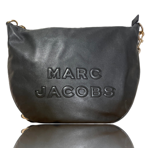 * Cartera Marc Jacobs The Flash Hobo Negro-Talla M