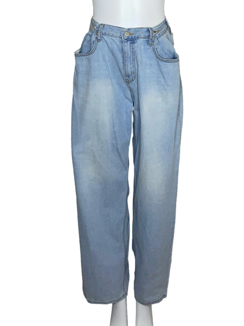 Pantalón Edition Denim Botones Azul-Talla XS