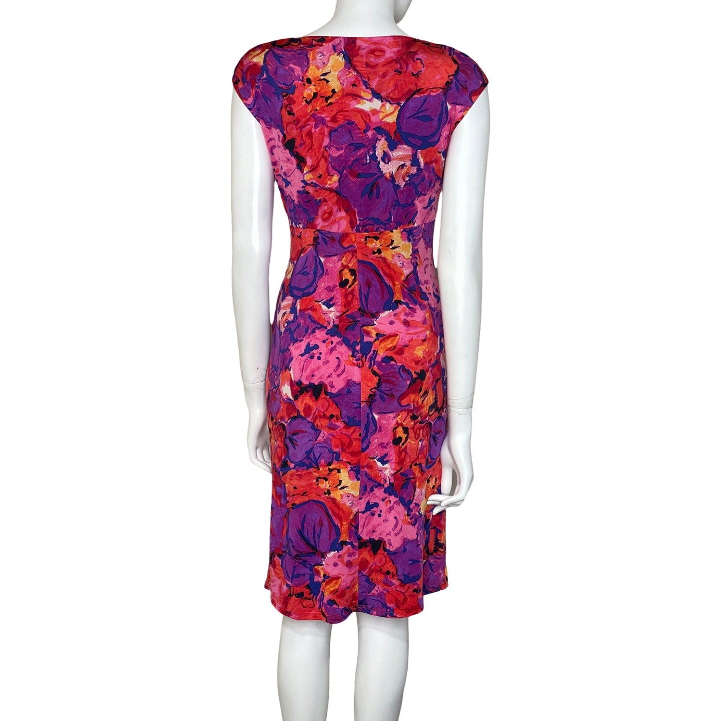 Vestido American Living Flores Rosado-Talla-4