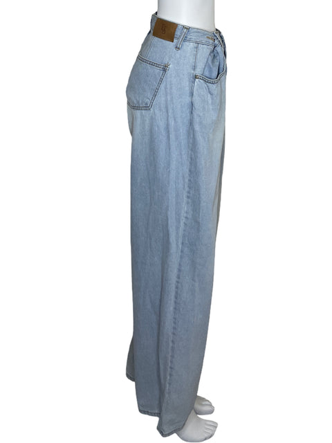 Pantalón Edition Denim Botones Azul-Talla XS