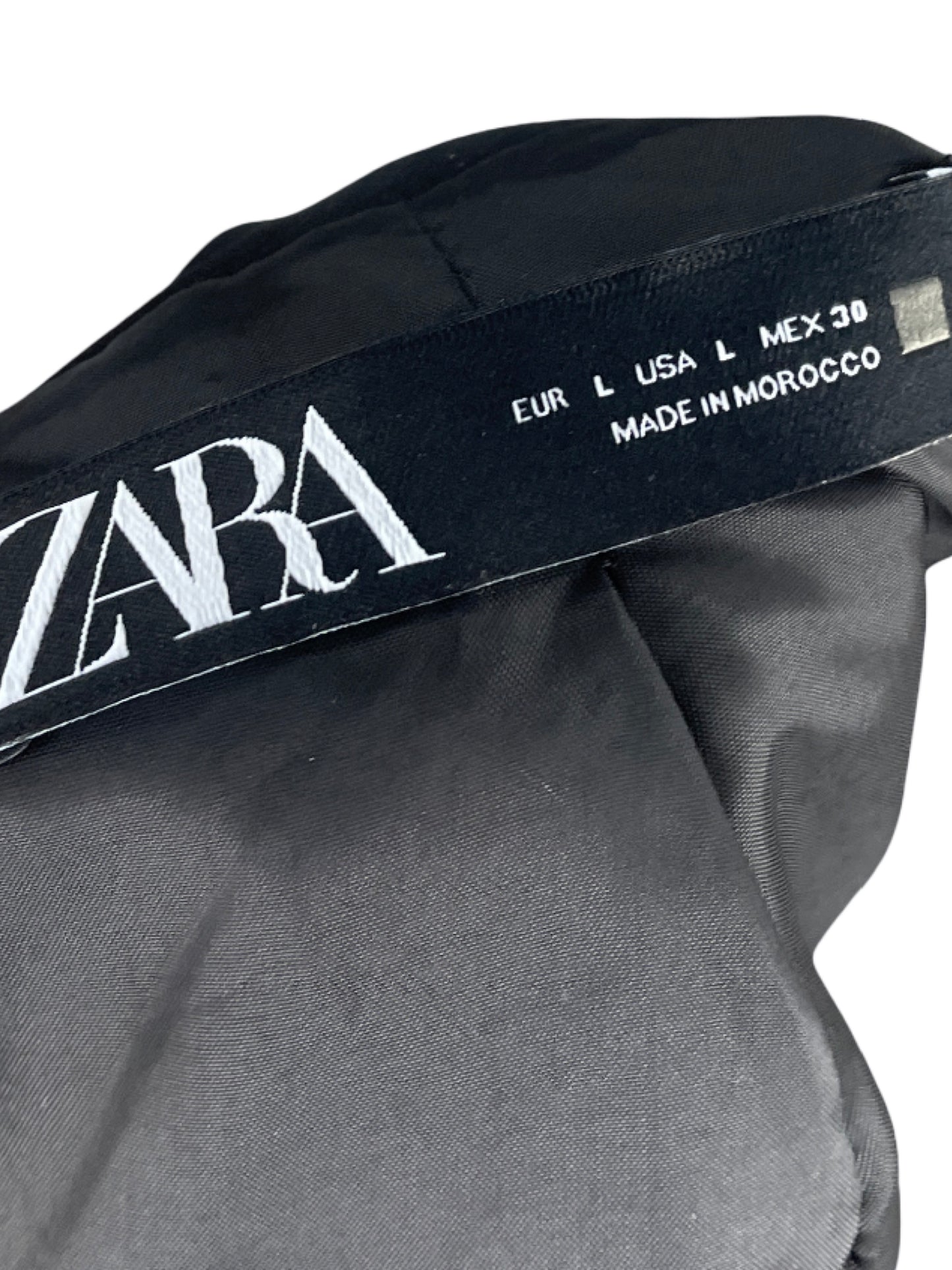 Blazer Zara Botones Negro - Talla  L