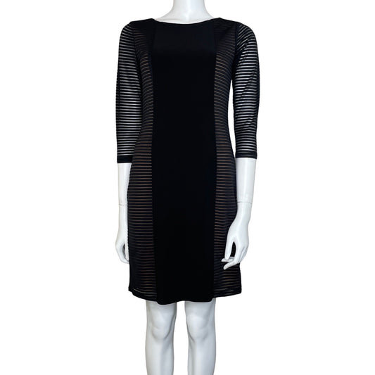 Vestido Nine West Liso Negro-Talla-2