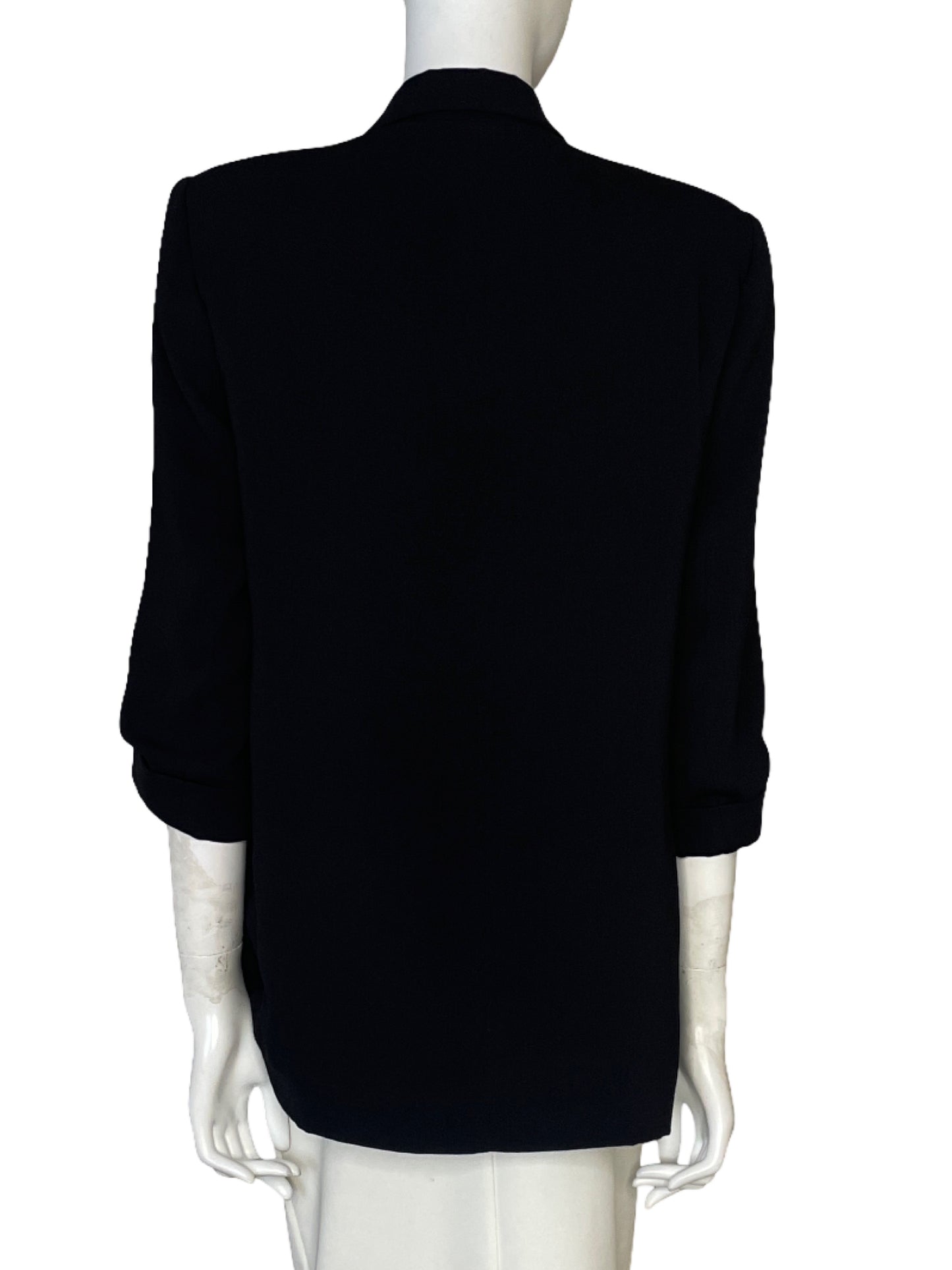 Blazer Zara Botones Negro - Talla  L
