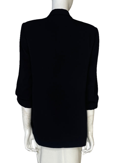 Blazer Zara Botones Negro - Talla  L