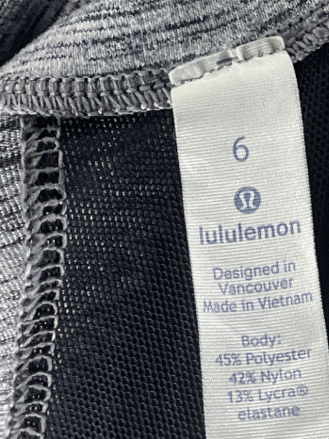 Set Lululemon Cremallera Gris-Talla 6