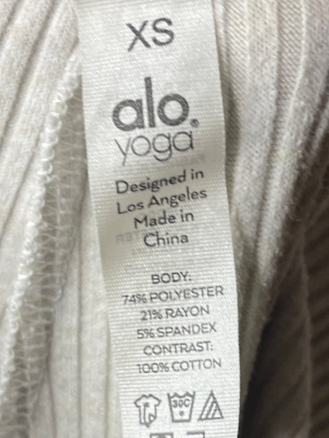 Pantalón Alo Jaspeado Gris-Talla XS