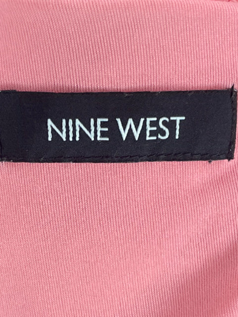 Vestido Nine West Encaje Midi Rosado-Talla S