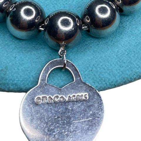 * Pulsera Tiffany & Co 8mm Beads RTT- Talla U