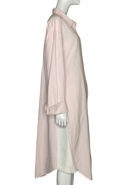 Camisa Aaron & Amber Oversized Rosado-Talla L