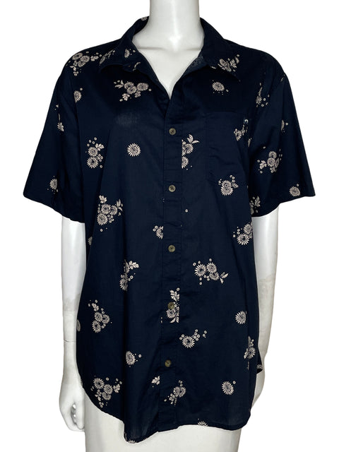 Camisa Billabong Estampada Azul-Talla L