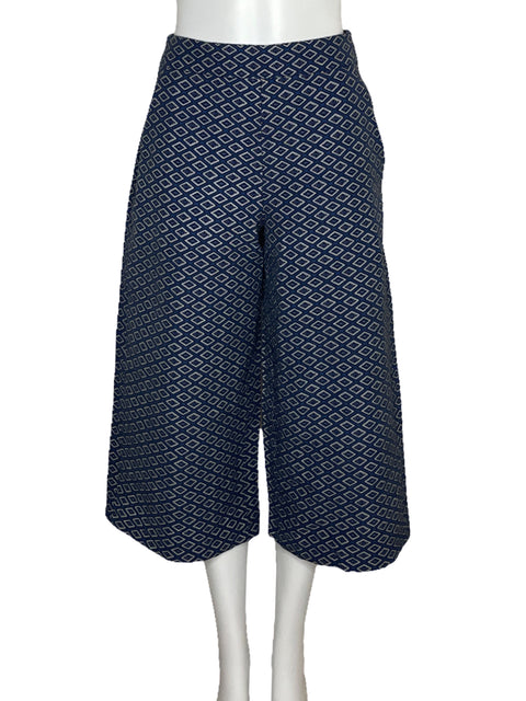 Pantalón Bettina Spitz Estampado Azul-Talla 8