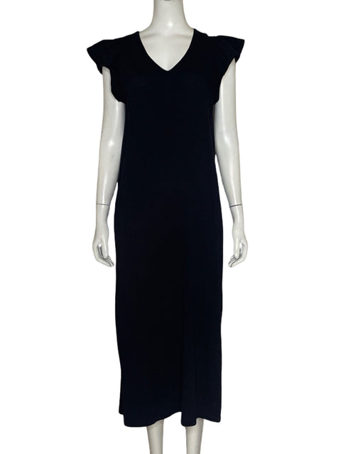 Vestido Oltre Vuelos Negro-Talla M