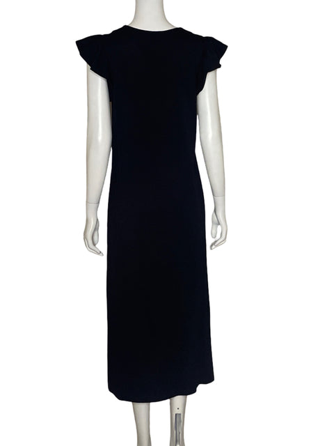 Vestido Oltre Vuelos Negro-Talla M