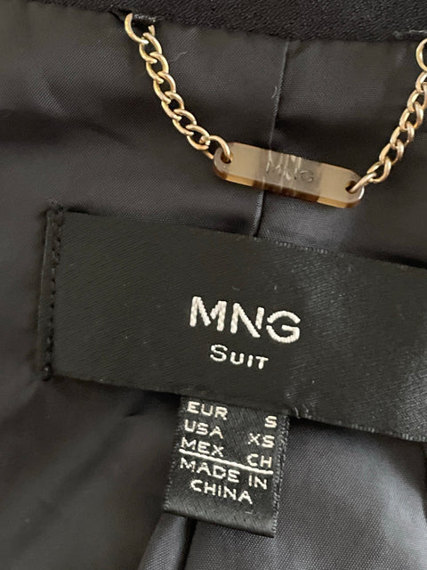 Blazer MNG Abierto Negro-Talla XS