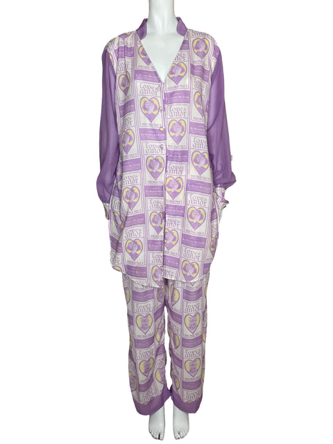 Set Mayorga Corazones Morado-Talla M