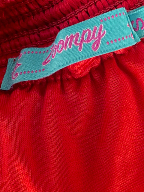 Falda Zoompy Elastico Rojo-Talla S