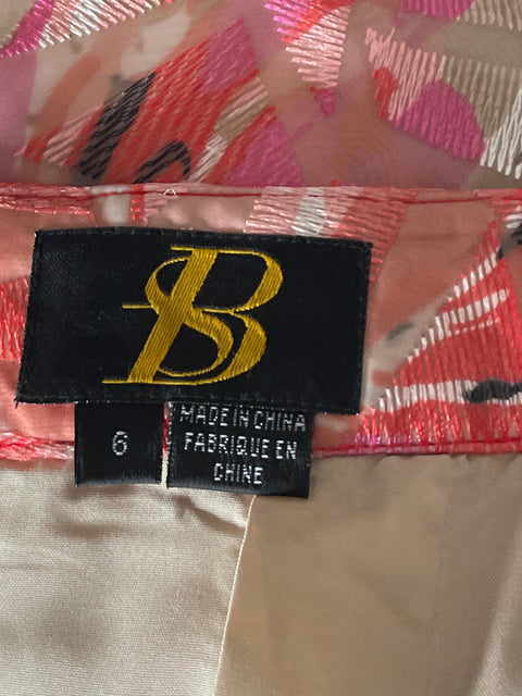 Falda Sachin+Babi Midi Rosado-Talla 6