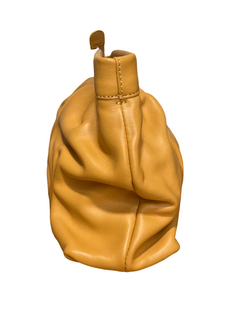 Cartera Coccinelle Clutch Amarillo -Talla S