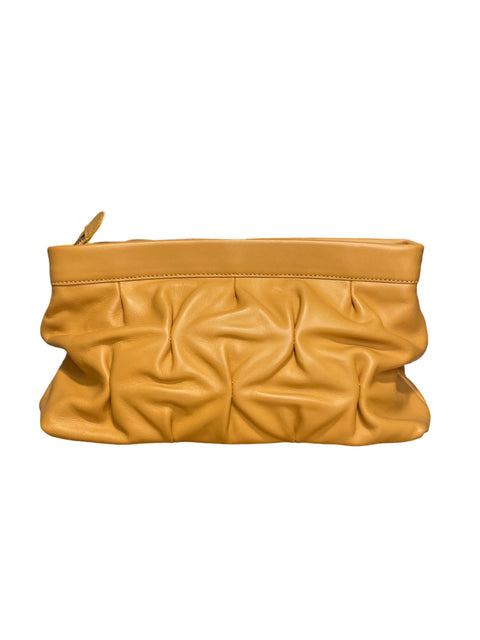 Cartera Coccinelle Clutch Amarillo -Talla S