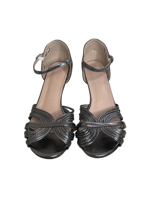 Calzado Tesoro TPS Kitten Heels Plateado-Talla 39