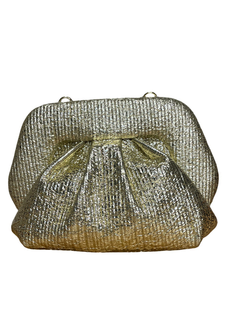 Cartera THEMOIRé Emera Pineapple Dorado-Talla S