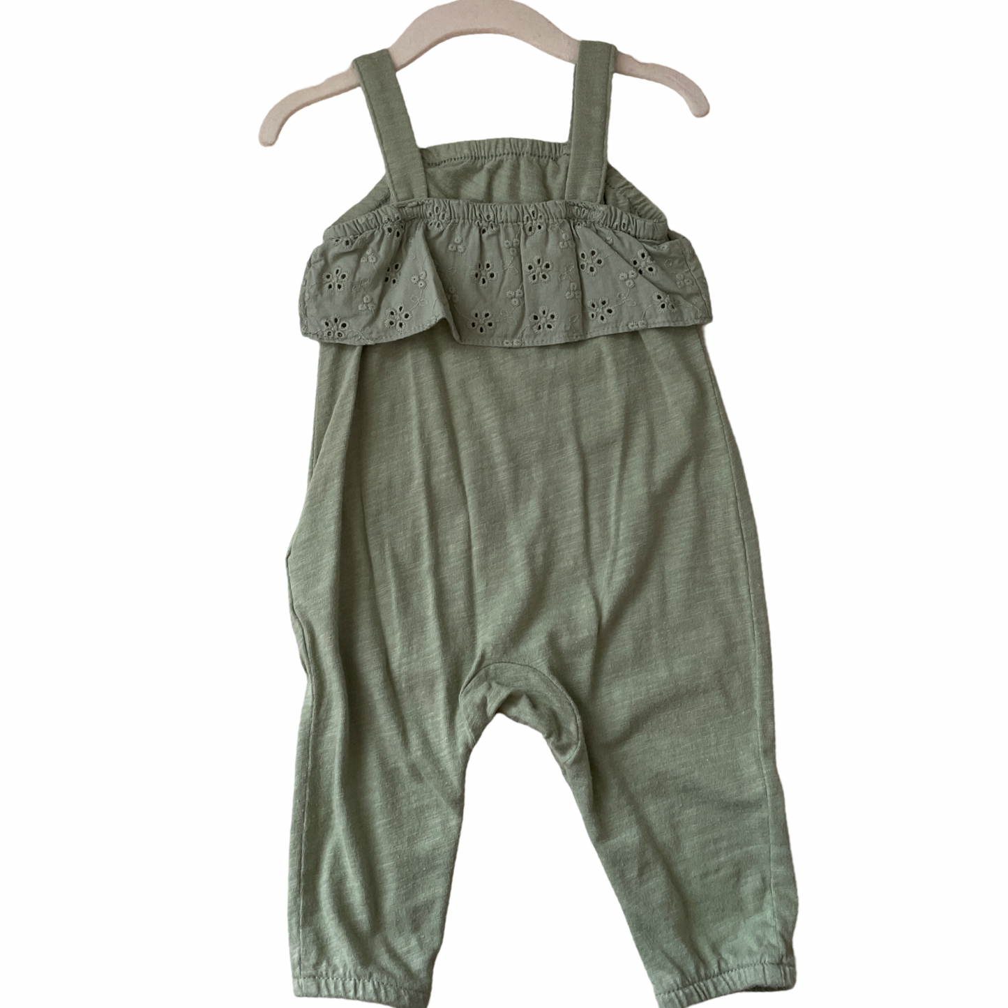 Mono Carter's Vuelo Bordado Verde-Talla 3M