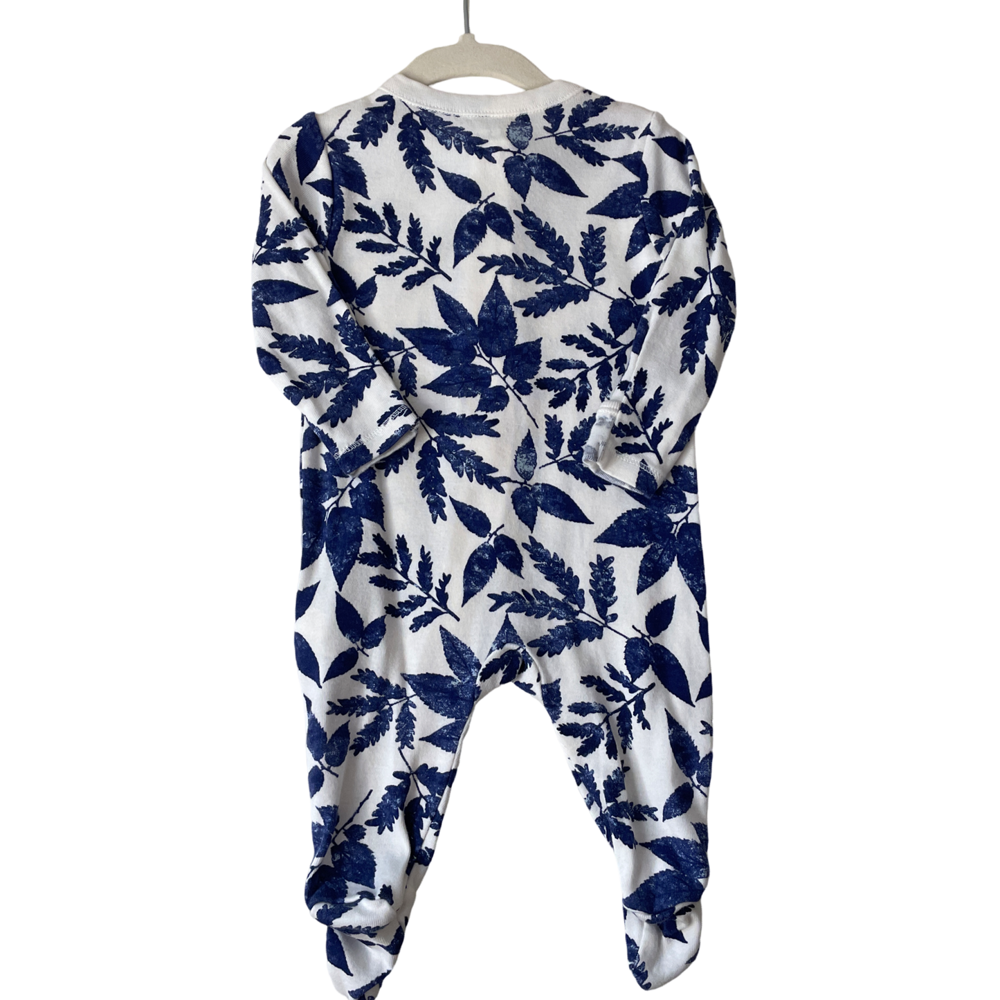 Mono Old Navy Flores Azul-Talla 9M