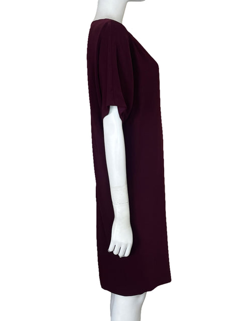 Vestido Ralph Lauren Fluido Rojo Vino - Talla 6